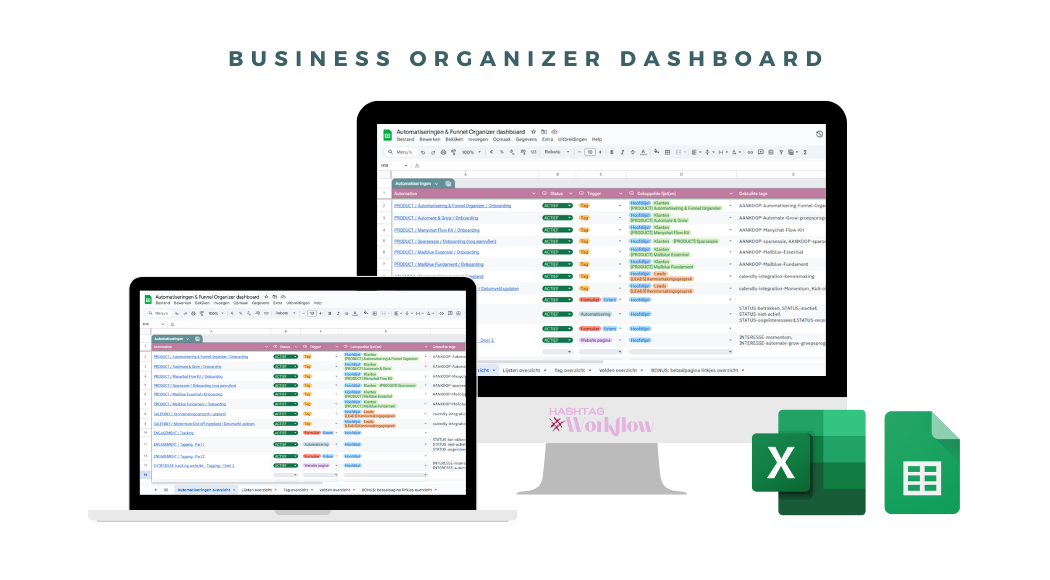Business Organizer Dashboard